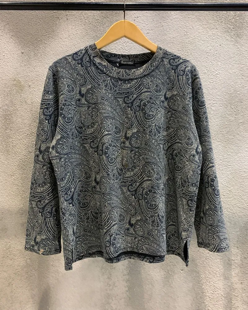 Inspiration Paisley AOP Boxy Longsleeve photo 1