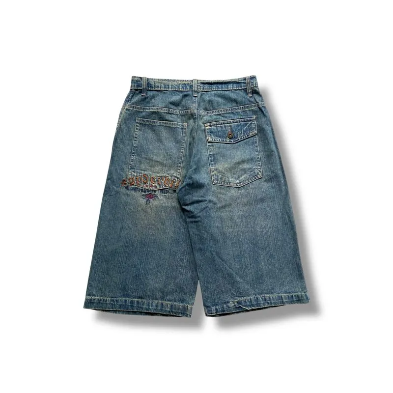 Jorts Pants Y2k Bordir  by Spiderblit photo 1