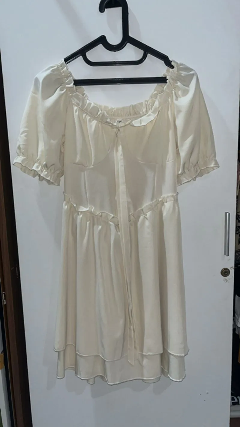 White Lolita Dress - fit to M photo 1