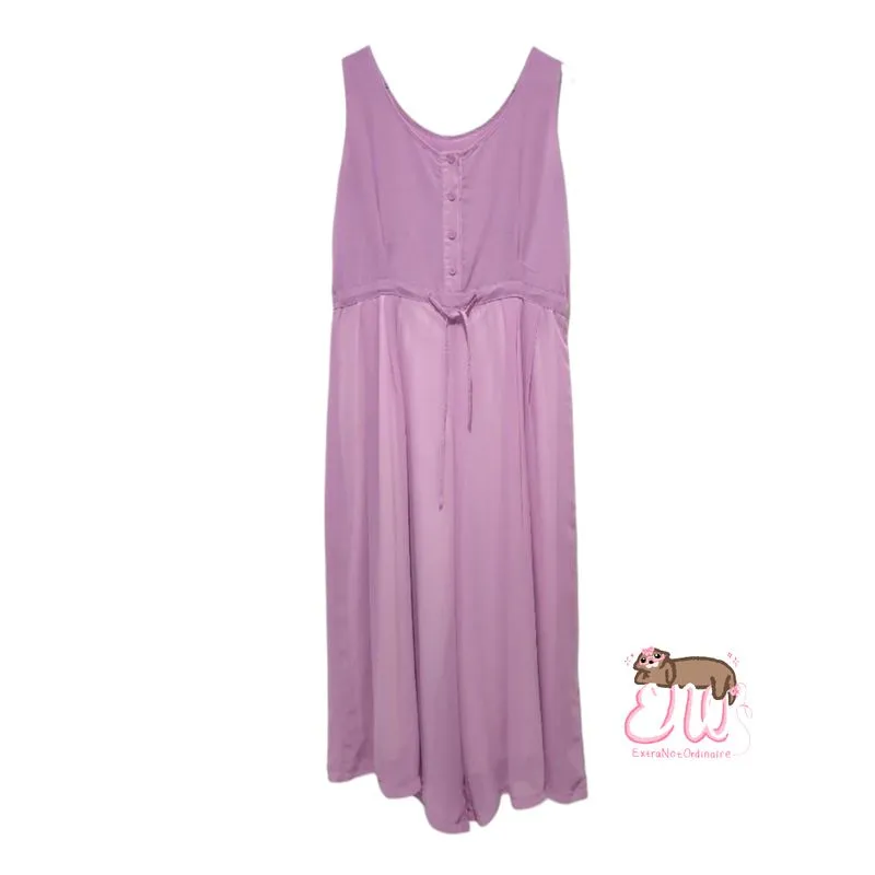 Minimalist Jumpsuit Wanita purple photo 1