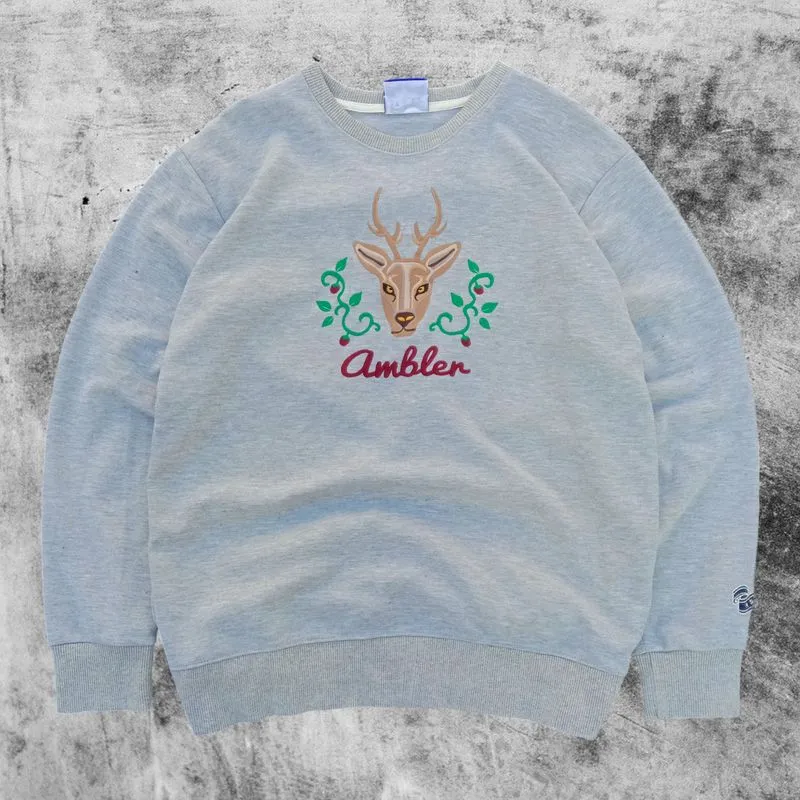 Streetwear Casual Sweater Wanita gray photo 1