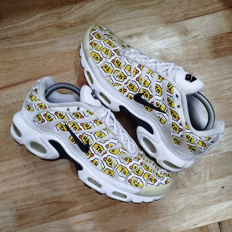 Nike Casual Sneakers Pria white yellow photo 1