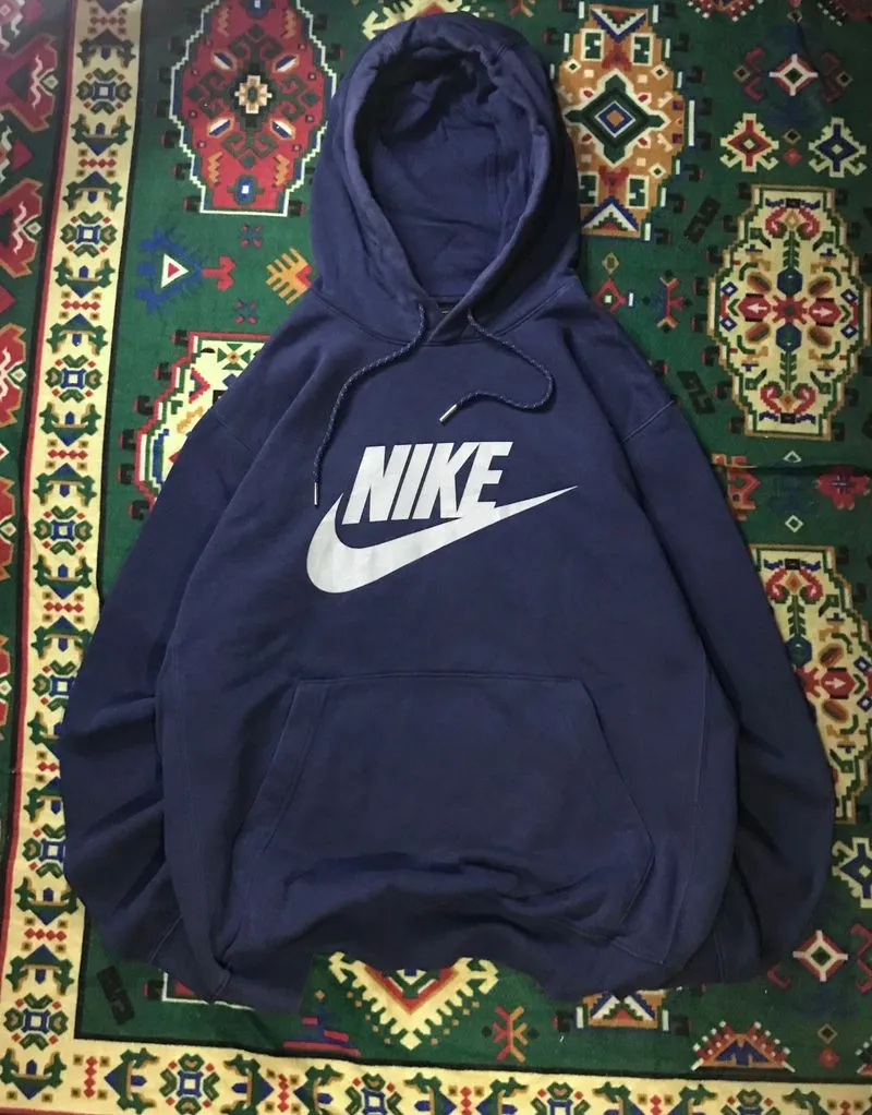 Nike Streetwear Sweater Pria navy photo 1