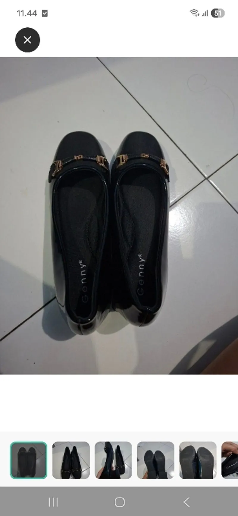 Genny sepatu hak tahu photo 1