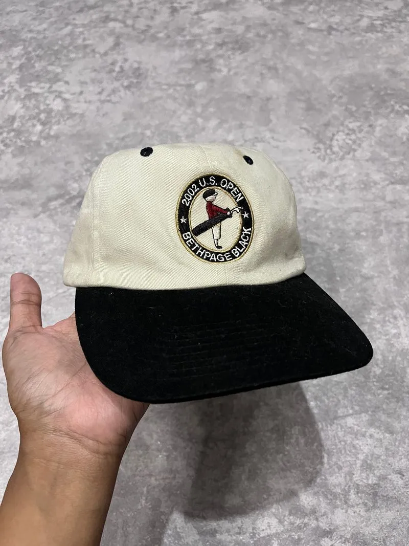 Topi Golf USGA MEMBERS Two Tone Cap Vintage 2002 photo 1