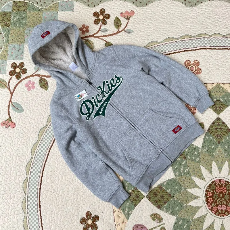 Hoodie dickies anak abu list jotol cakep photo 1
