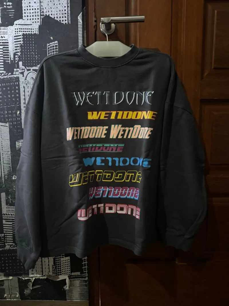 Welldone sweetshirt we11done photo 1