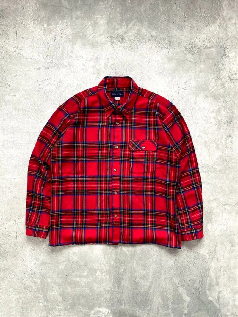 BOXY FLANNEL SHIRT BY DURANTE photo 1