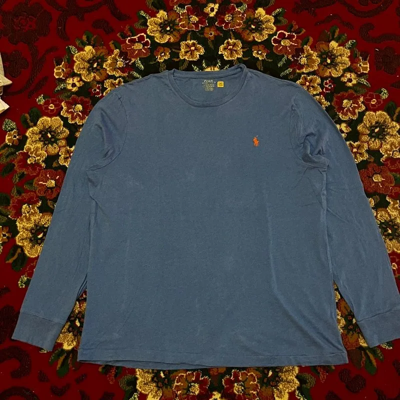 LONGSLEEVE POLO RALPH LAUREN SMALL LOGO photo 1