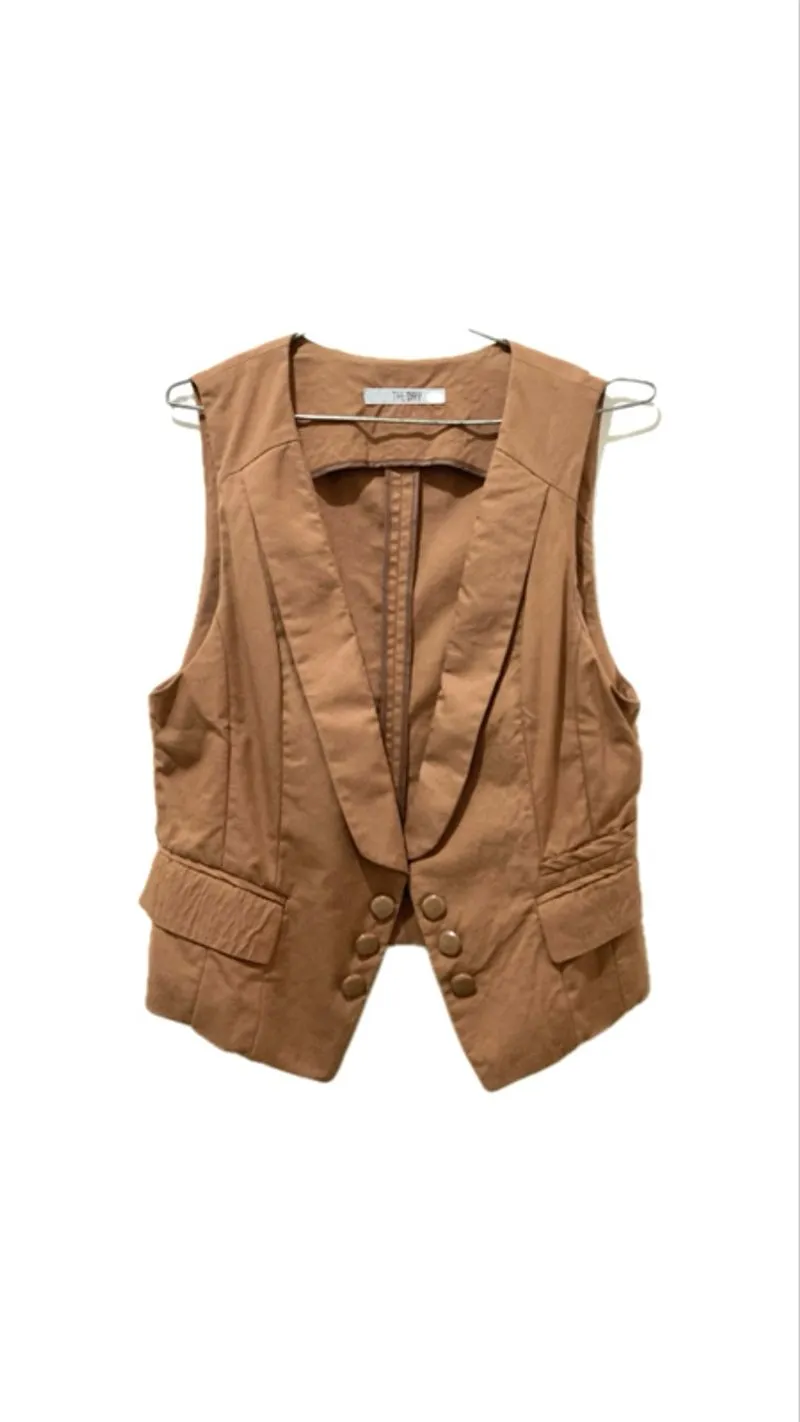 Brown Vest Sleeveless (The day) photo 1