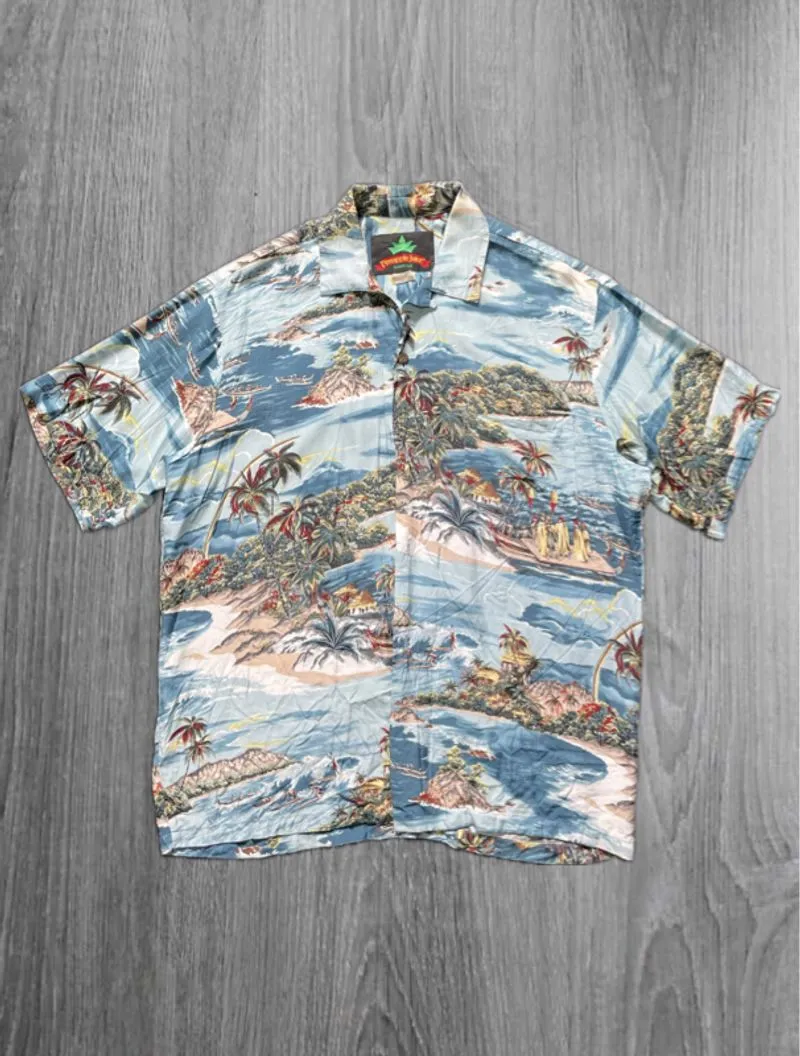 Vintage Rare Pineapple Juice Hawaiian Shirt  photo 1