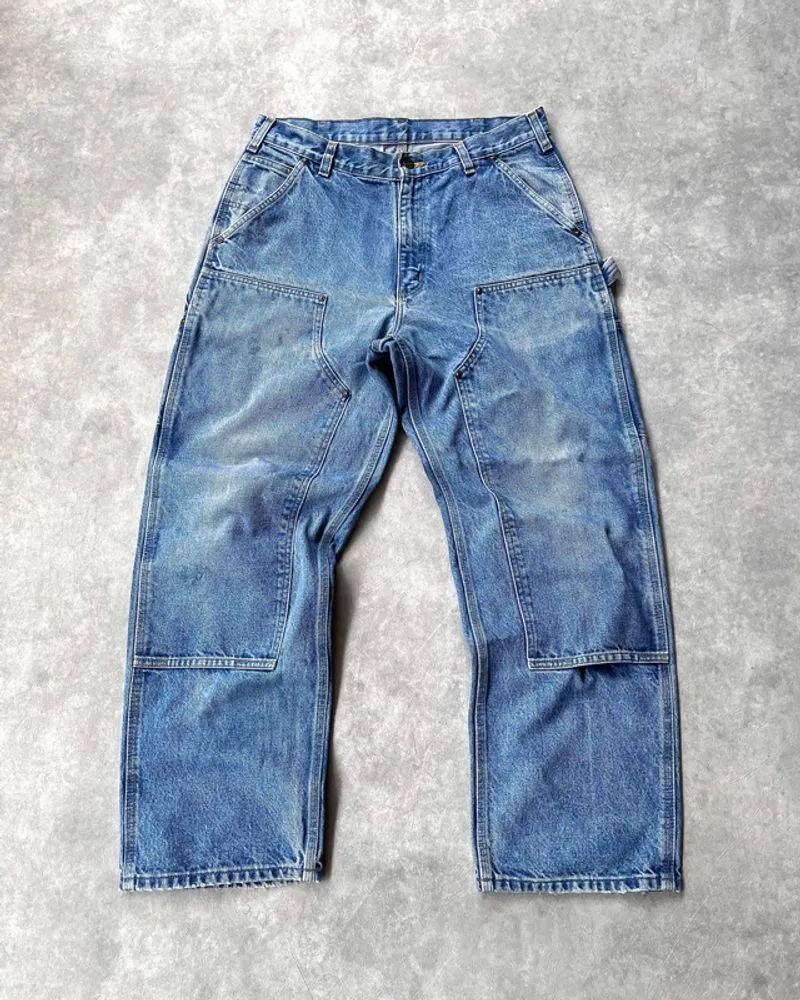 Fadedd Darkstonee Carhartt Double Knee Pant B73-DST  photo 1
