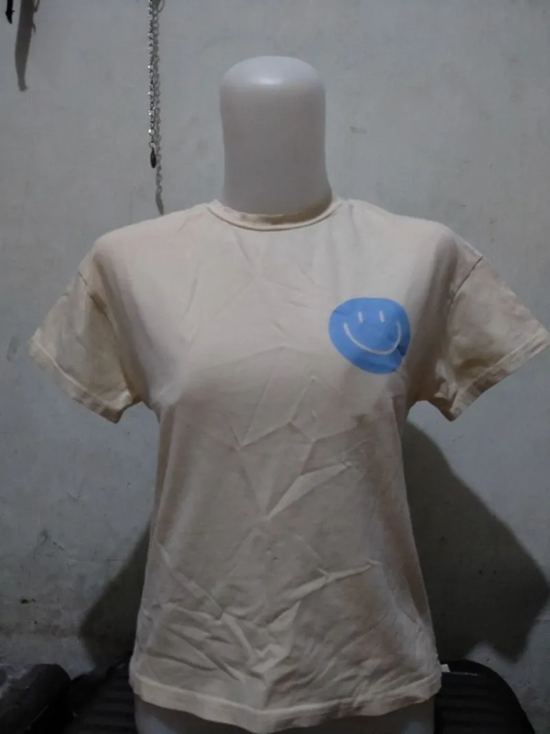Kaos wanita | Kaos oblong | T-shirtbaby yellow | Kaos putih  photo 1