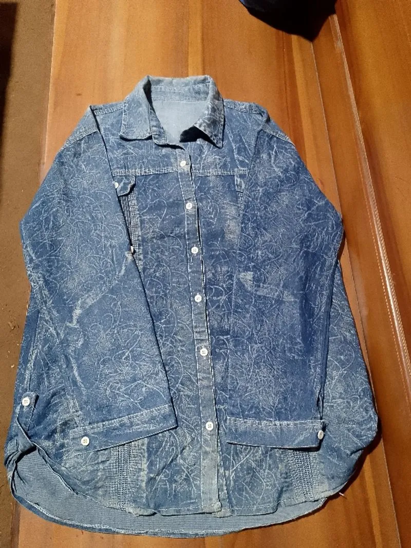 kemeja jeans  photo 1