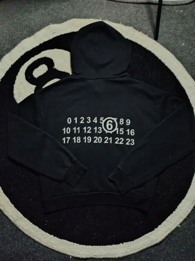 Maison margeila hoodie numbers rare photo 1