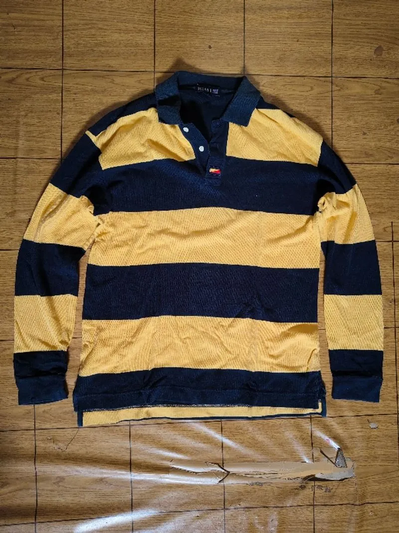 Polo Long sleeve garis photo 1