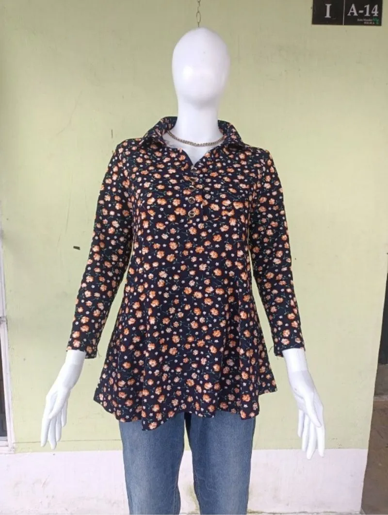 KEMEJA FLORAL MURAH photo 1