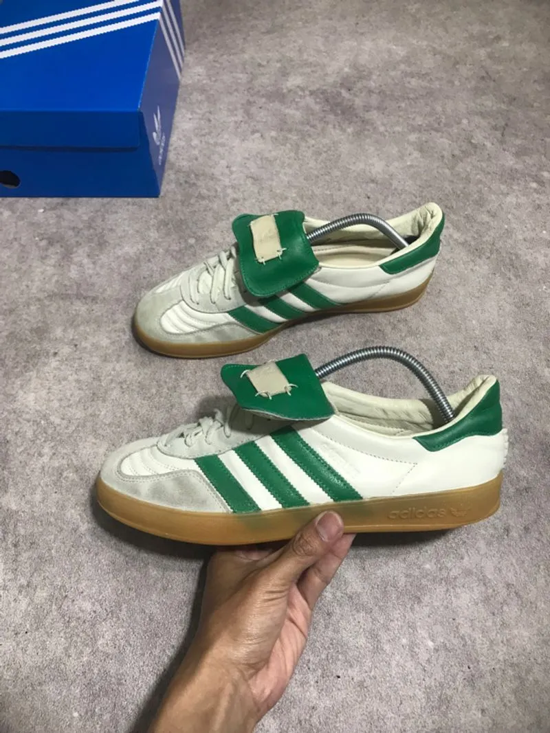 Adidas Gazalle Indoor 'Foot Industry Off White Green Gum' photo 1