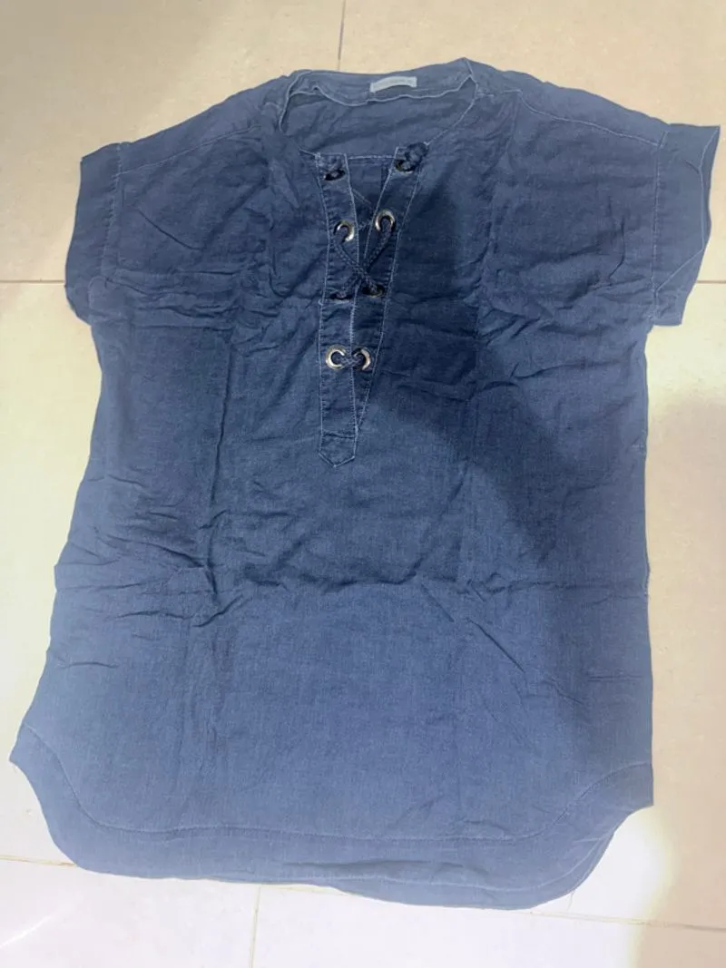 pull&bear denim dress photo 1
