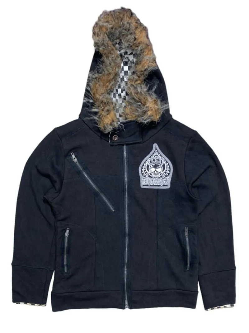 Algonquins Fur Hoodie Vkei lgb kmrii gothic photo 1