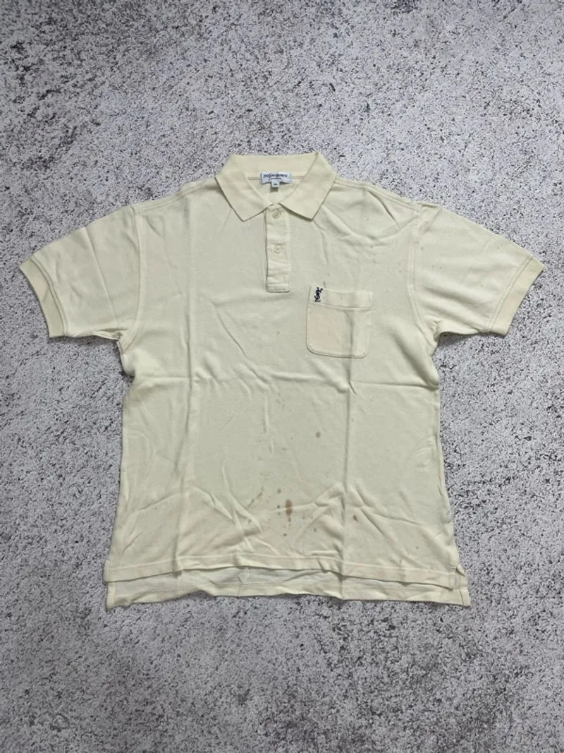 Yves Saint Lauren YSL Polo shirt minus photo 1