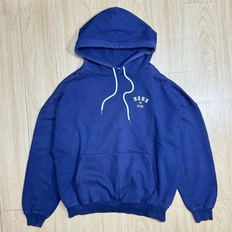Oioi Streetwear Casual Hoody Pria navy photo 1