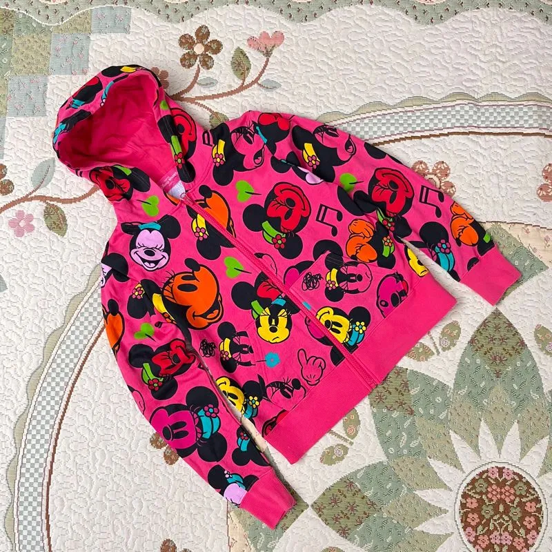 Hoodie disney mini mouse pink lucu cakep photo 1