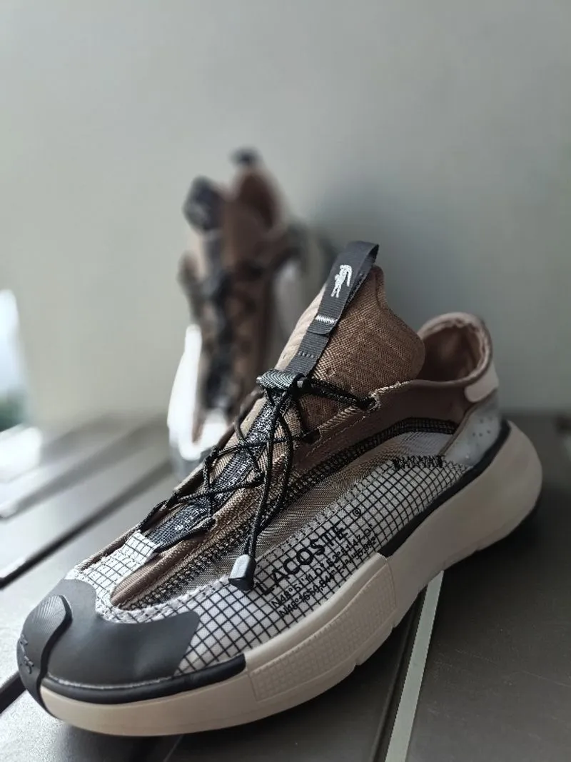 Sepatu olahraga sneakers Lacoste coklat size 42 photo 1