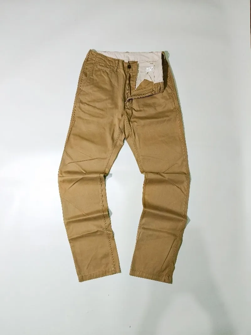 LONG PANTS CHINOS UNIQLO BROWN photo 1