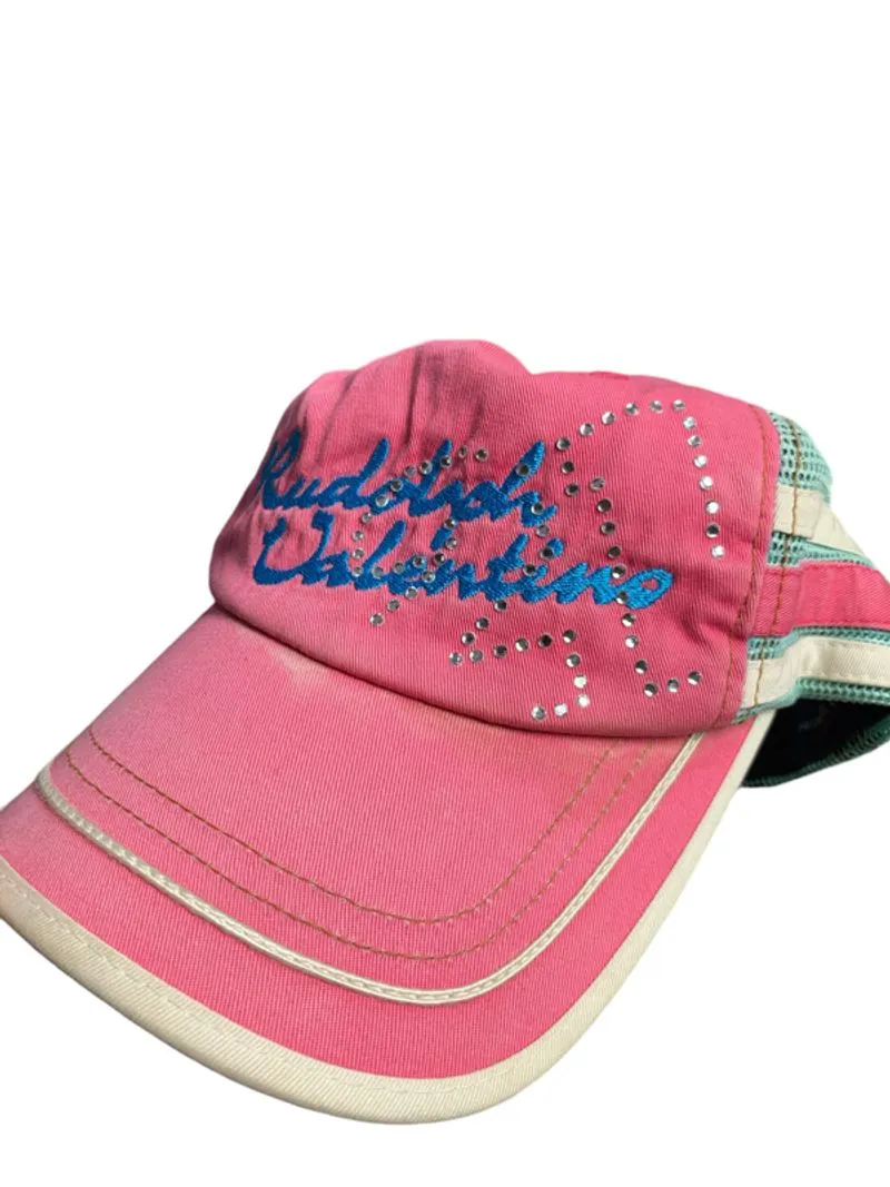 Rudolph Valentino Trucker Cap Von Dutch Style photo 1