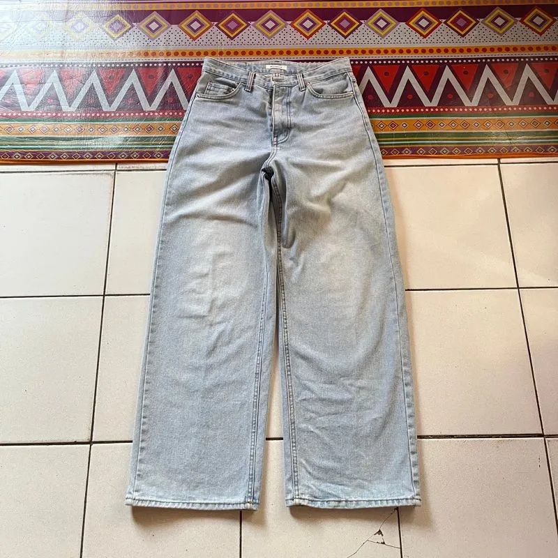 Baggy jeans pecah pola photo 1