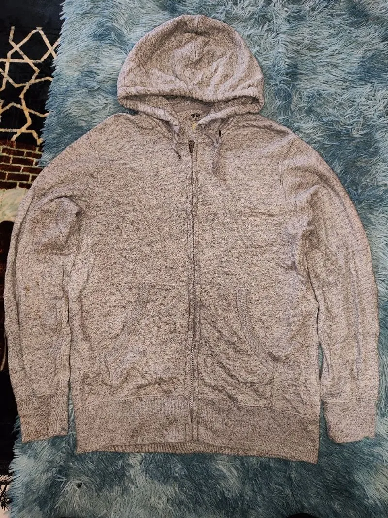 Un1ql0 streetwear Zipper Hoodie grey(Abu) photo 1