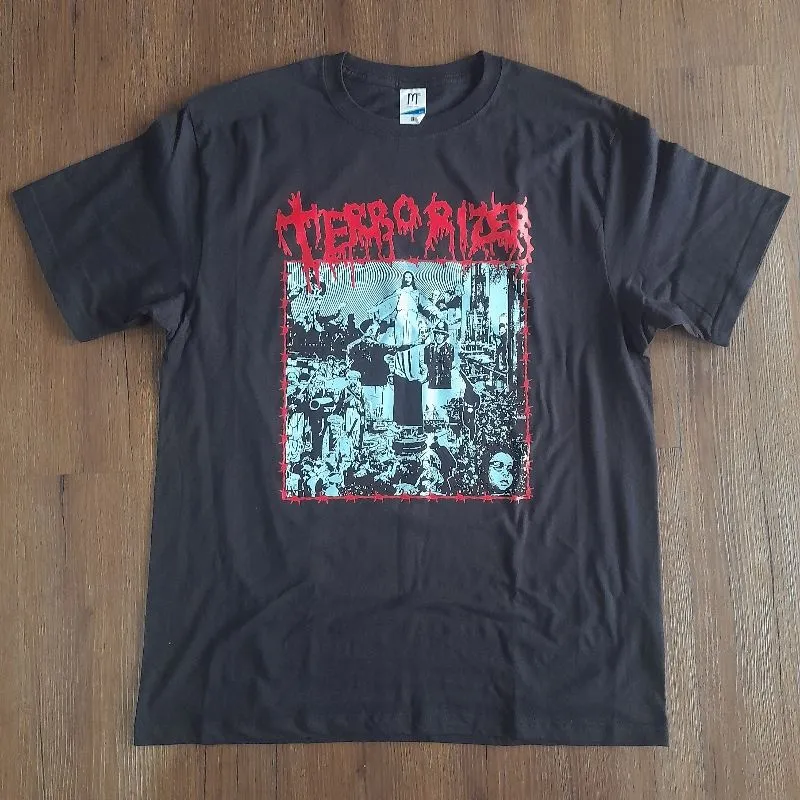 T-Shirt TERRORIZER- World downfall/brand new/bootleg photo 1
