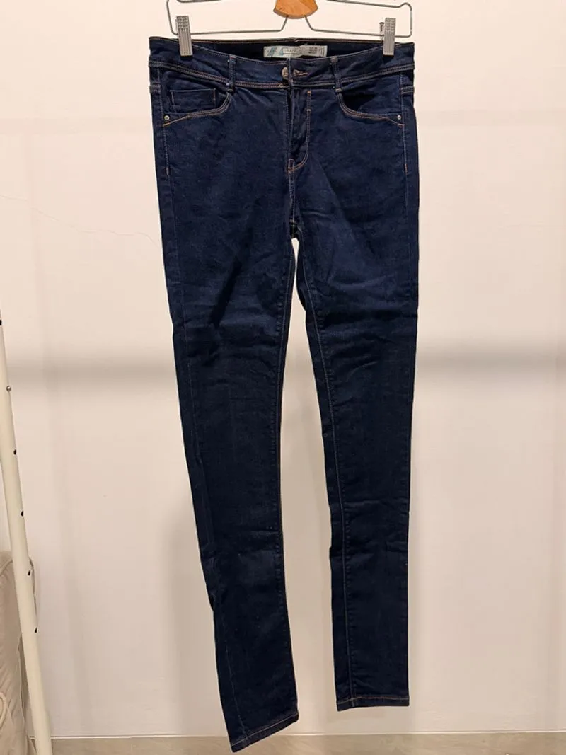 ZARA CELANA PANJANG JEANS WANITA photo 1