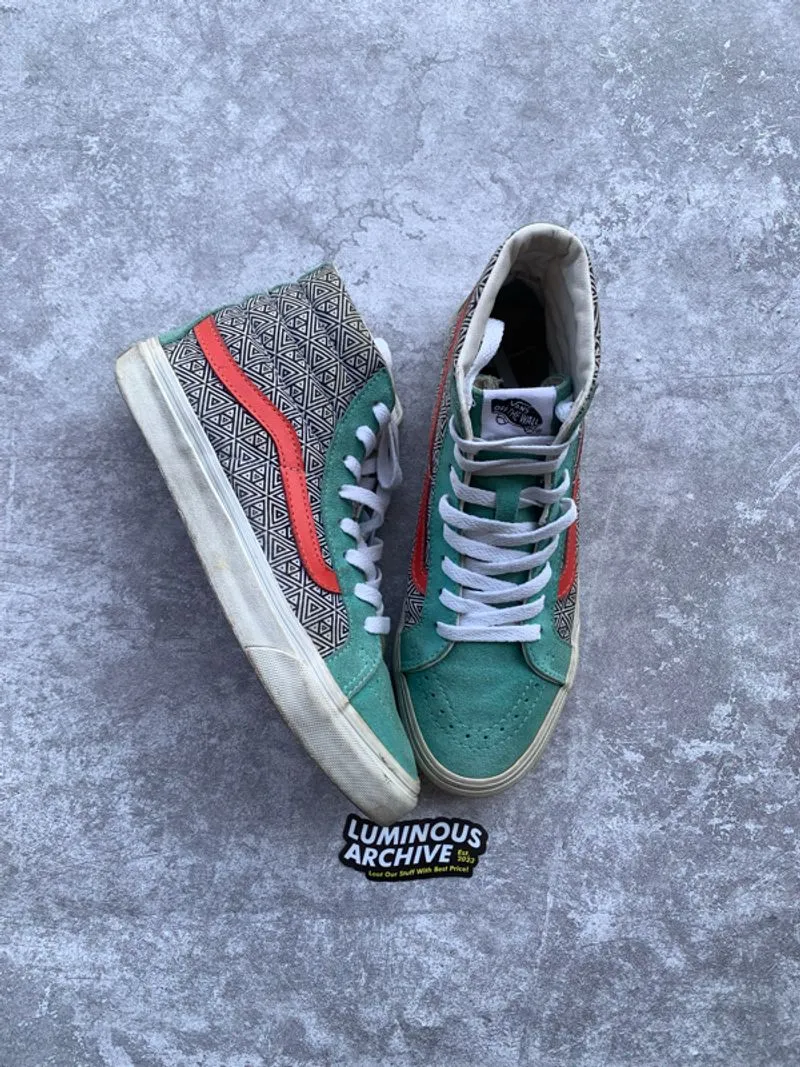 Vans Sk-8 Hi Geo Cokatoo pattern  photo 1