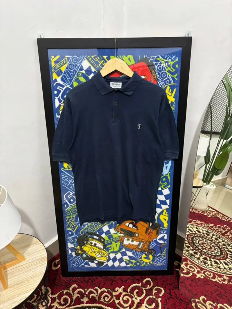 polo shirt vintage ysl yves saint laurent photo 1