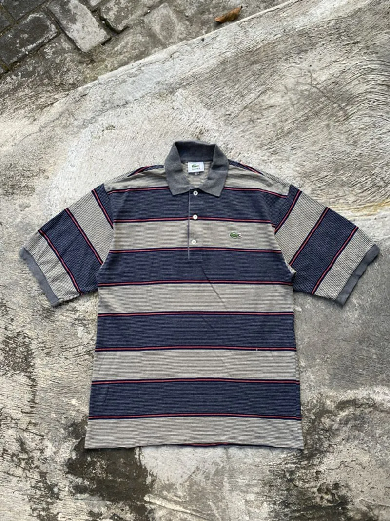 Lacoste Stripe Polo Shirt  photo 1