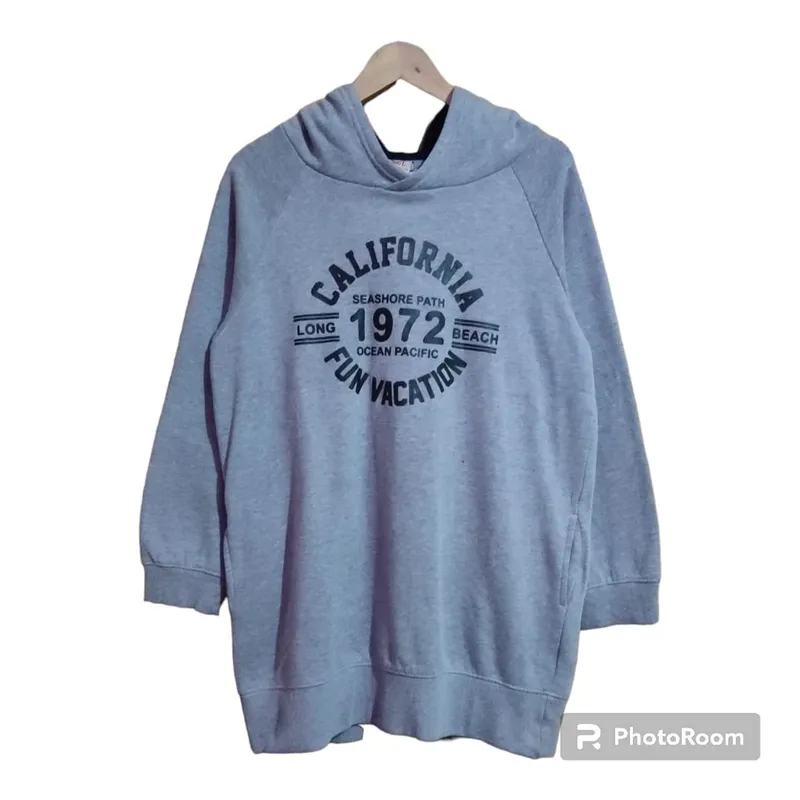 Casual Hoody Wanita gray photo 1