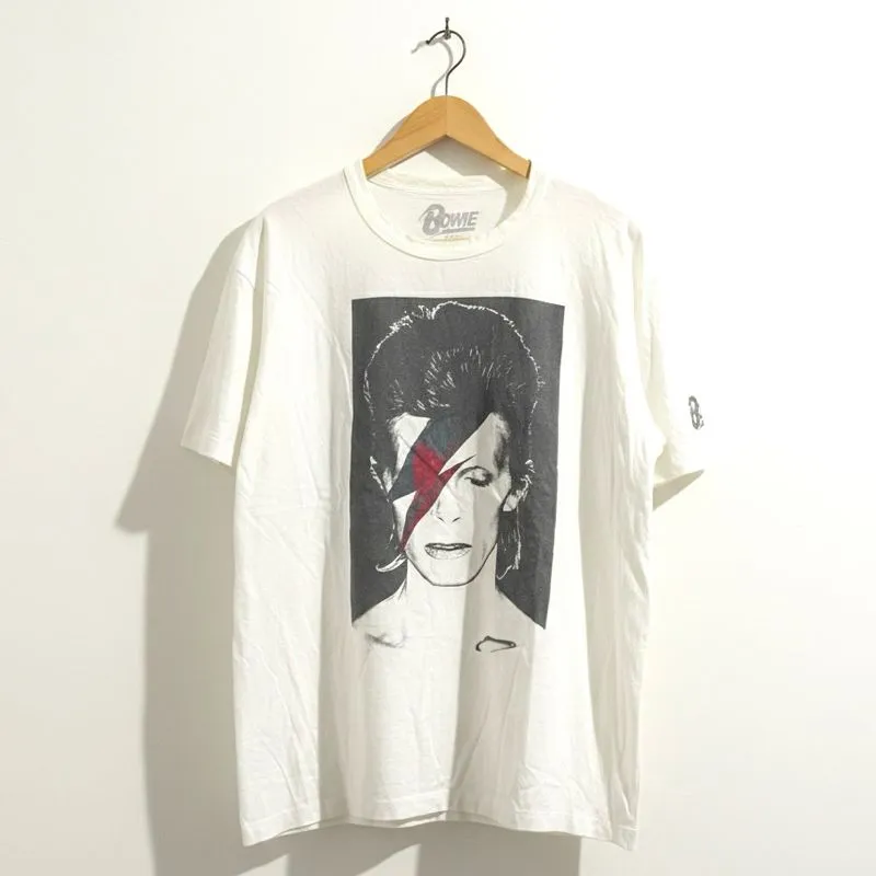 Official Merch 2018 UK Singer David Bowie Printed Tee  photo 1