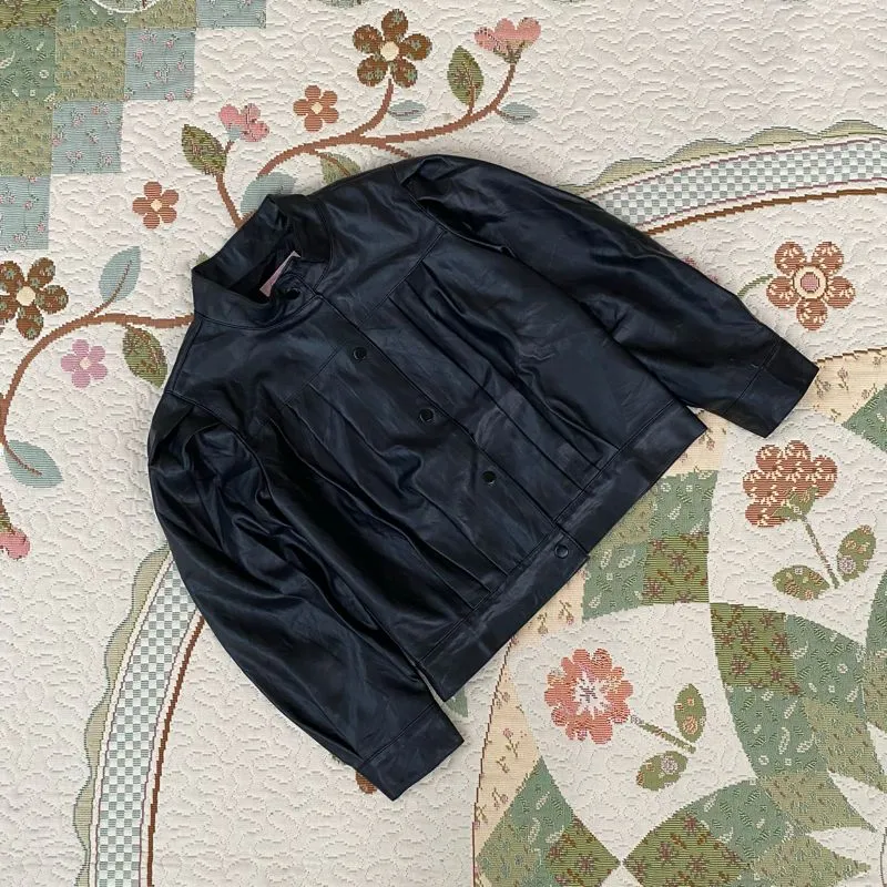 Blouson Jacket leather kids women puella flo super cakep ban photo 1
