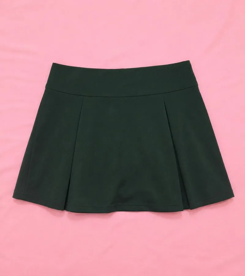 Rok Celana Black Skort Mini Pleated photo 1