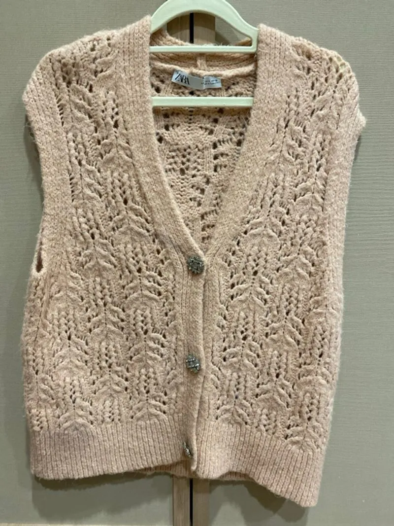 Vest zara rajut photo 1