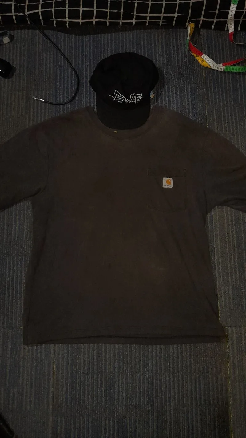 Carhartt Minimalist T-shirt Pria gray photo 1