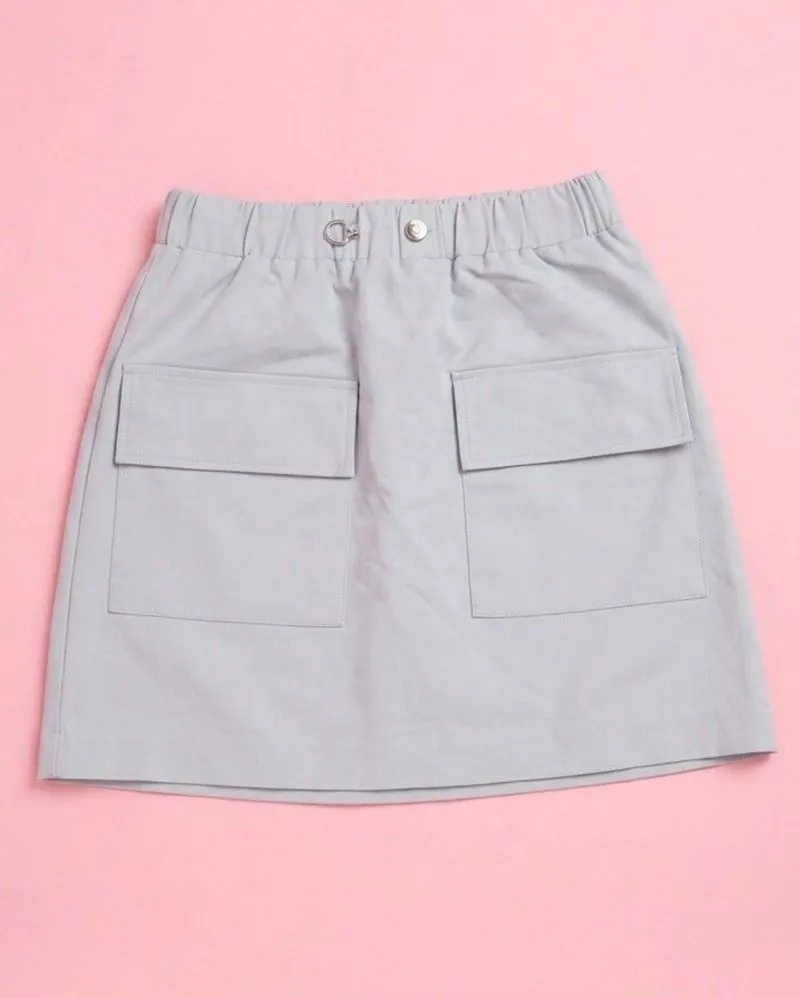 Rok Waist Cargo Skirt Light Blue photo 1
