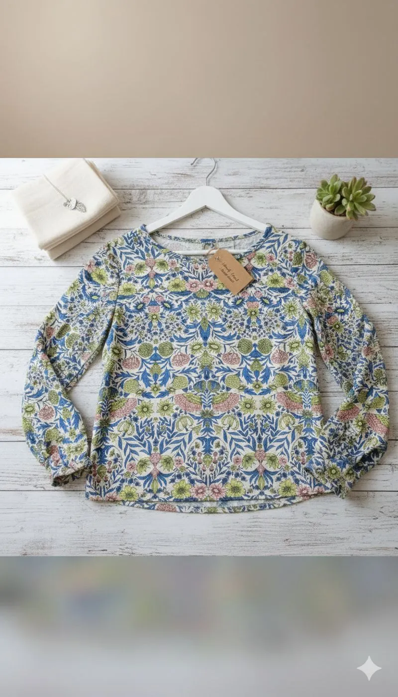 Blouse Chiffon H & M Floral photo 1