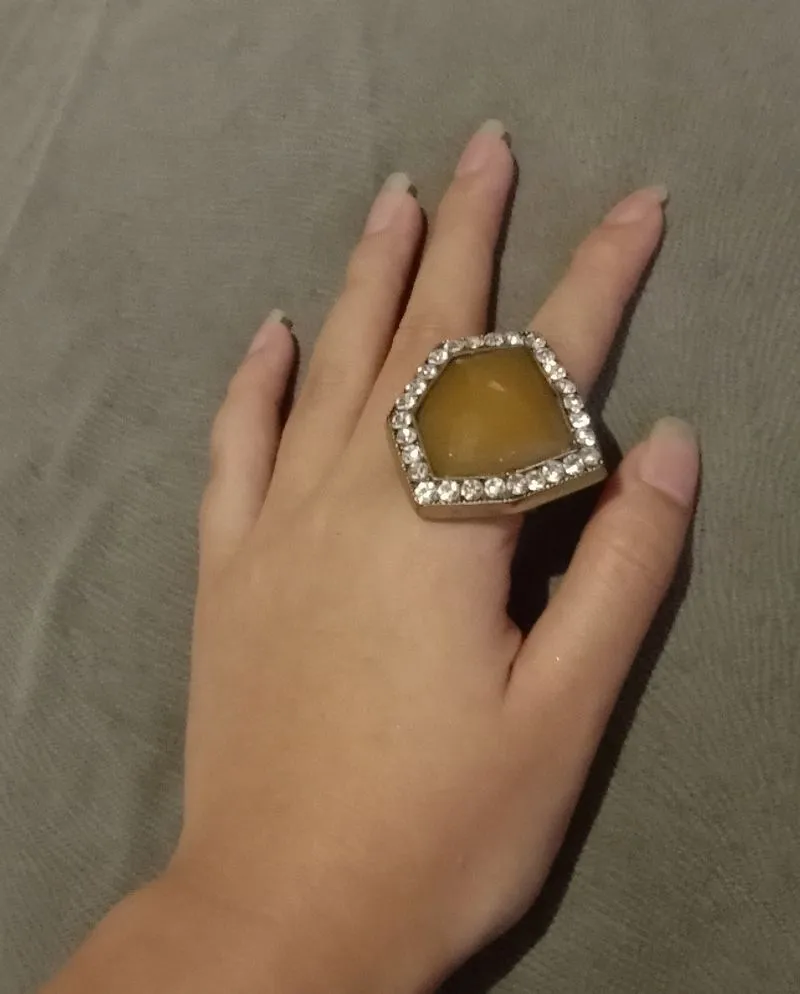 Cincin etnik motif diamond photo 1