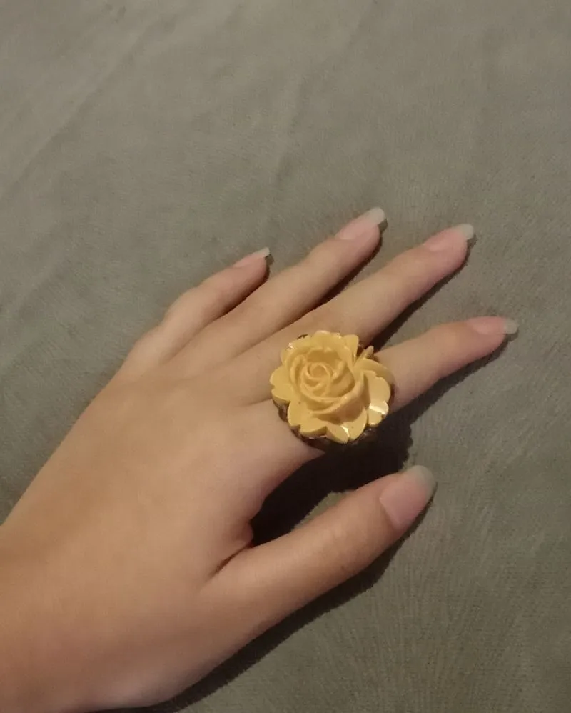 Cincin mawar pink photo 1