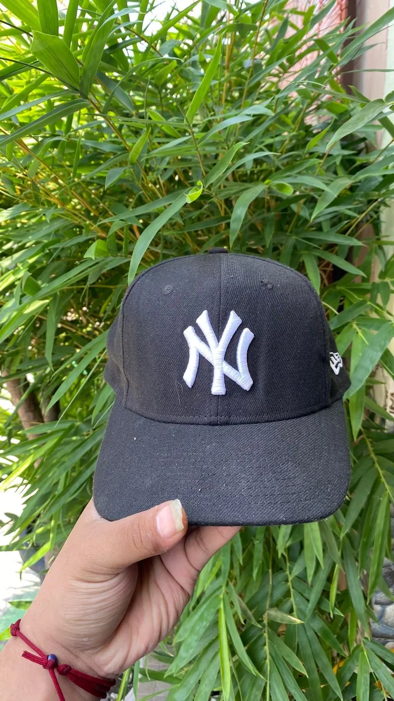 New Era Vintage Streetwear Hat Pria black photo 1