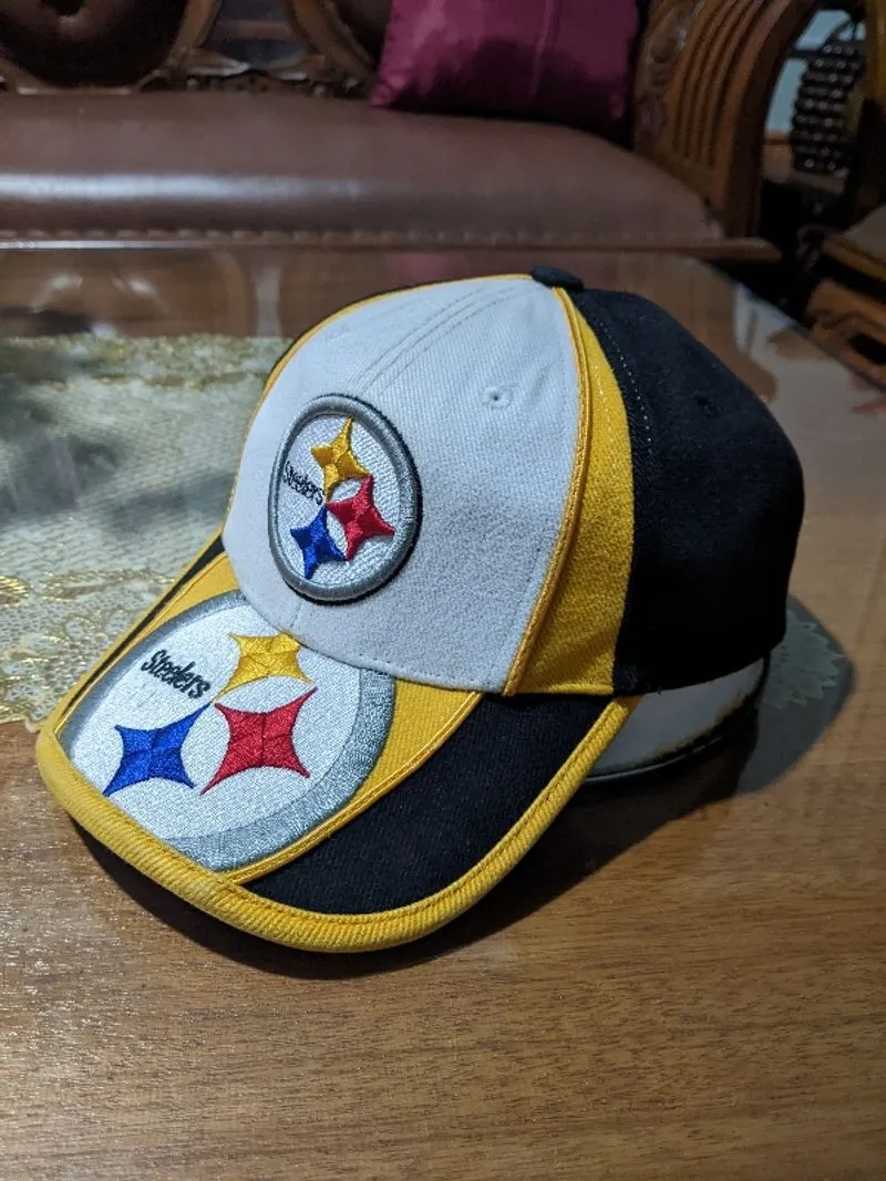Topi Vintage Pittsburgh Steelers NFL Hook And Loop photo 1