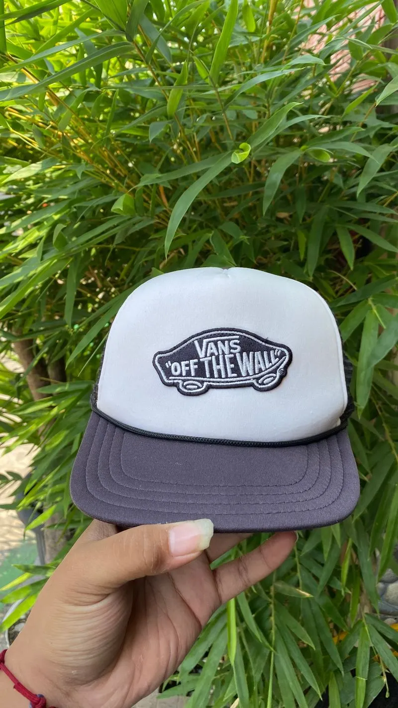 VANS Streetwear Skater Hat Pria white black photo 1